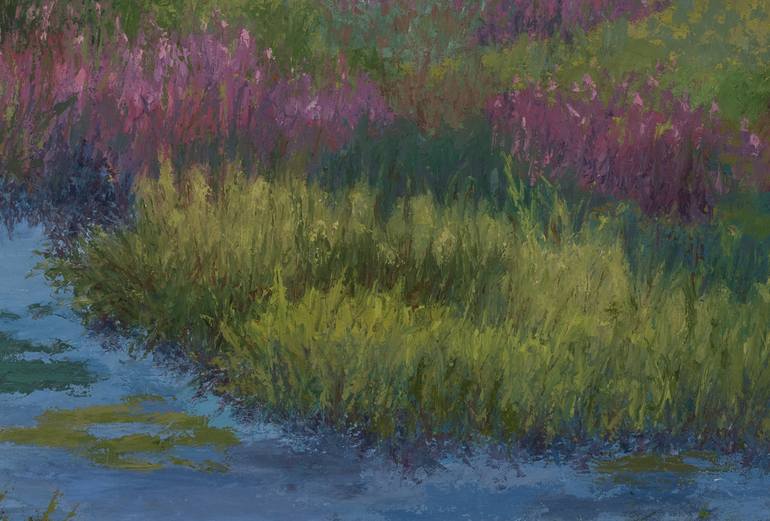 Original Impressionism Landscape Painting by Juliana McDonald