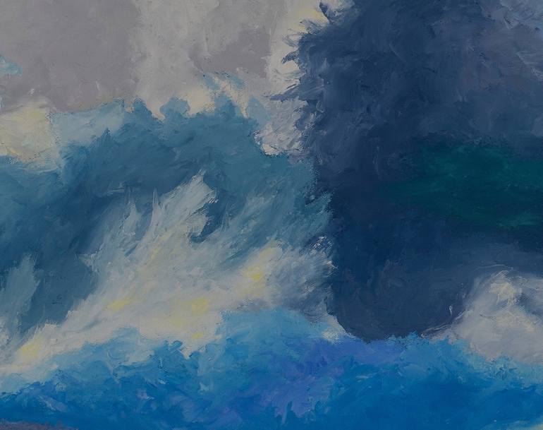 Original Abstract Nature Painting by Juliana Mcdonald