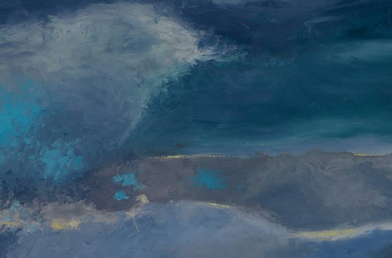 Original Abstract Nature Painting by Juliana Mcdonald