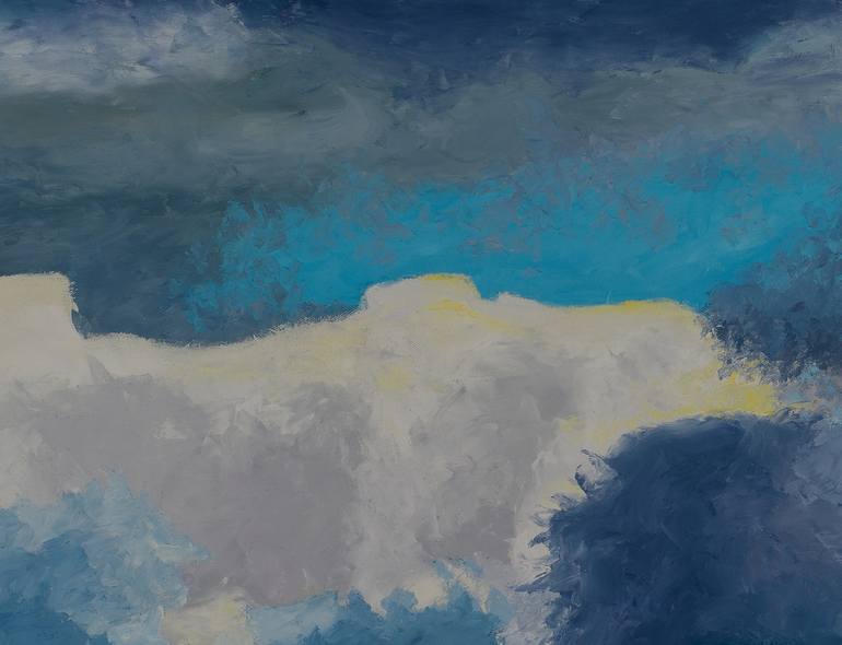 Original Abstract Nature Painting by Juliana Mcdonald