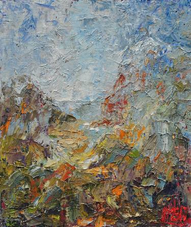 Print of Impressionism Landscape Paintings by Marilena Balint