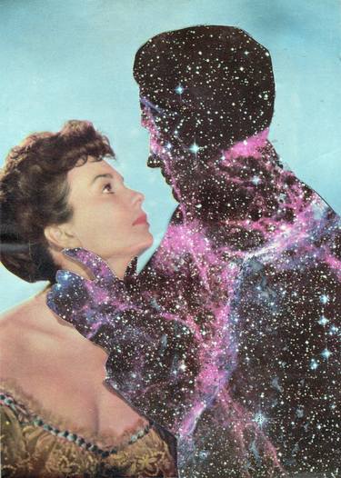 Original Surrealism Love Collage by Joe Webb