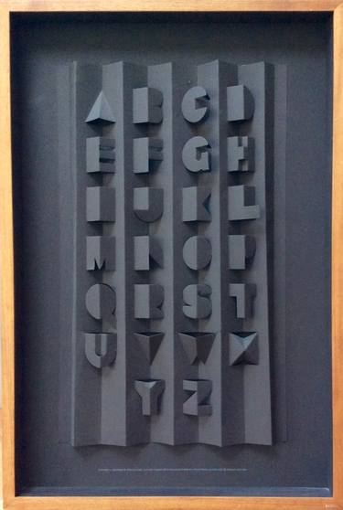 Black Alphabet - Limited Edition 1 of 1 thumb