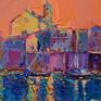 Boats of Giovinazzo at Sunset - Close Up