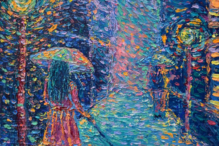 Original Figurative Women Painting by Adriana Dziuba