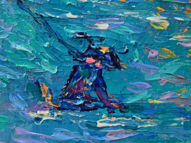Original Figurative Women Painting by Adriana Dziuba