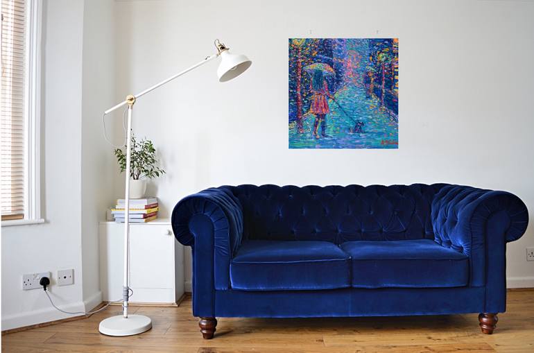 Original Figurative Women Painting by Adriana Dziuba