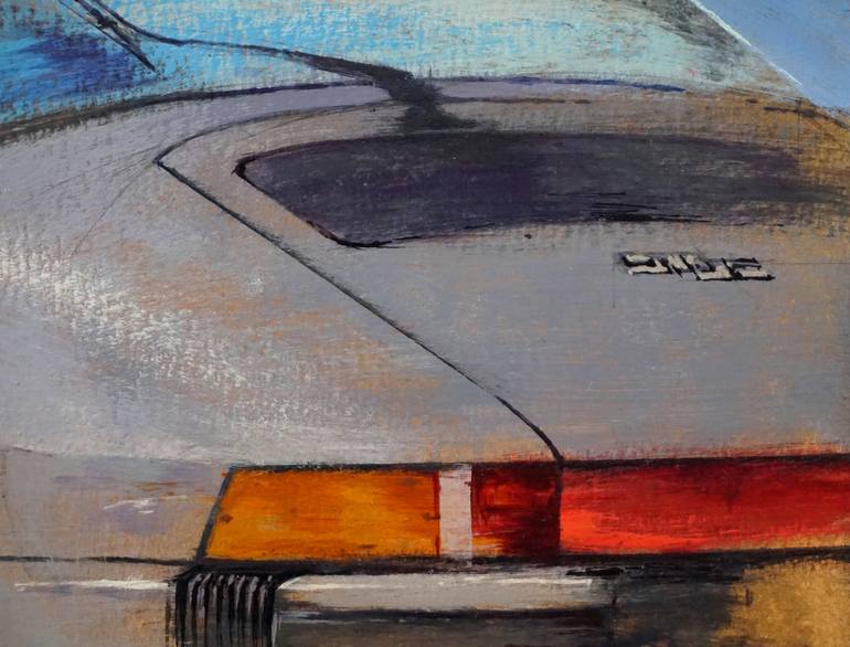 Original Figurative Car Painting by José Vicente Cascales Mascarell