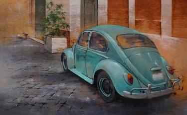 Original Automobile Paintings by José Vicente Cascales Mascarell