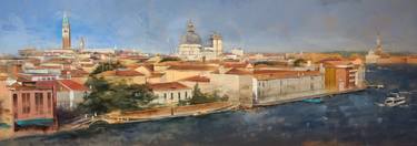 Original Expressionism Cities Paintings by José Vicente Cascales Mascarell