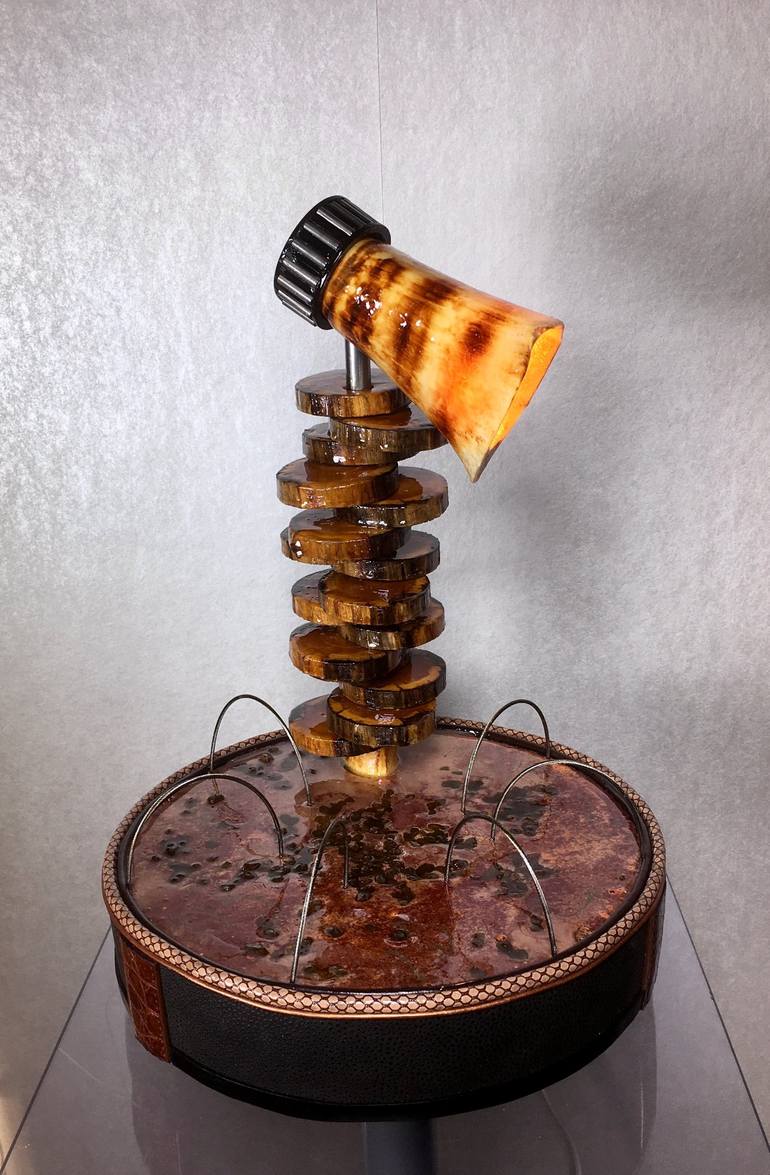 Original Abstract Sculpture by Crazylamps -Art as I see it...