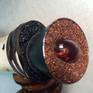 Original lamp from Crazylamps, wood, bones, sand and metal