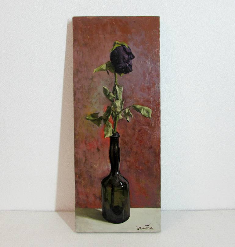 Original Conceptual Still Life Painting by Nikita Maximchuk
