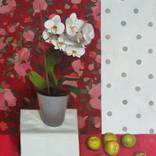 Orchid and apples by Nikita Maximchuk