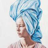 Blue Turban by Alexander Khlupin