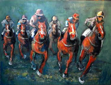 Print of Expressionism Horse Paintings by Sisto Pascale