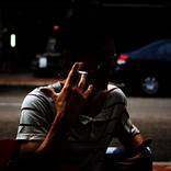 Smoking in the Street #2 - Limited Edition 2 of 8 by Alex Volgin