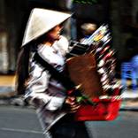 Ho Chi Minh City. Beautiful VCD Seller - Limited Edition 3 of 8 by Alex Volgin