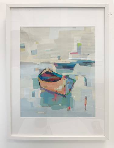 Print of Abstract Boat Paintings by Alma Ramirez