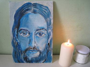 Jesus Chtist and Veronicas canvas by Damjan thumb
