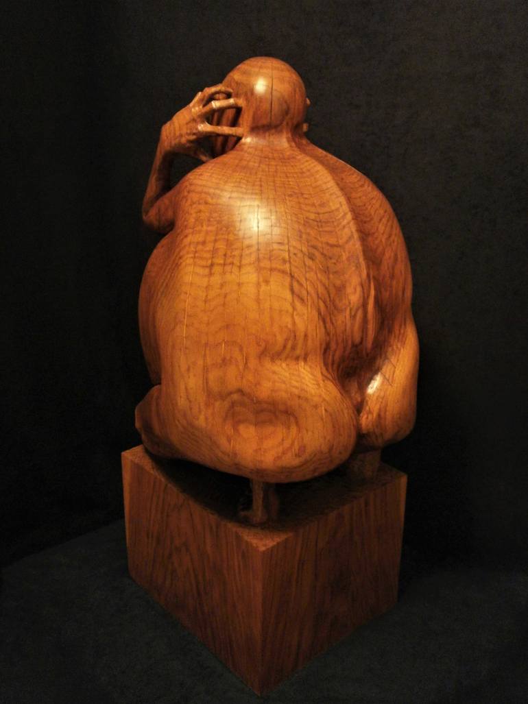 Original Expressionism Body Sculpture by Gábor Borbély