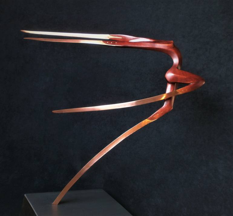 Original Expressionism Women Sculpture by Gábor Borbély