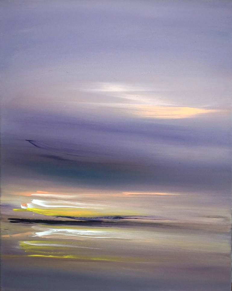 Original Abstract Expressionism Light Painting by Elena Efremova