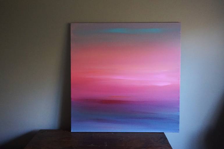 Original Abstract Expressionism Abstract Painting by Elena Efremova