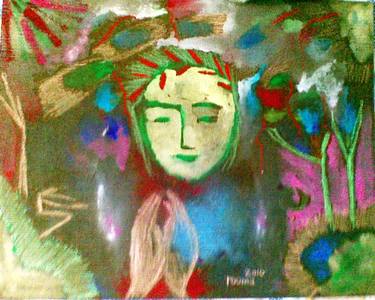Original Expressionism Religious Paintings by rooma mehra