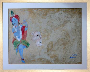 Print of Expressionism Classical mythology Paintings by rooma mehra