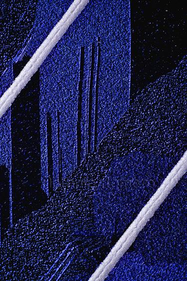 solar cell #3 (landscape in blue 1) - Limited Edition of 10 thumb