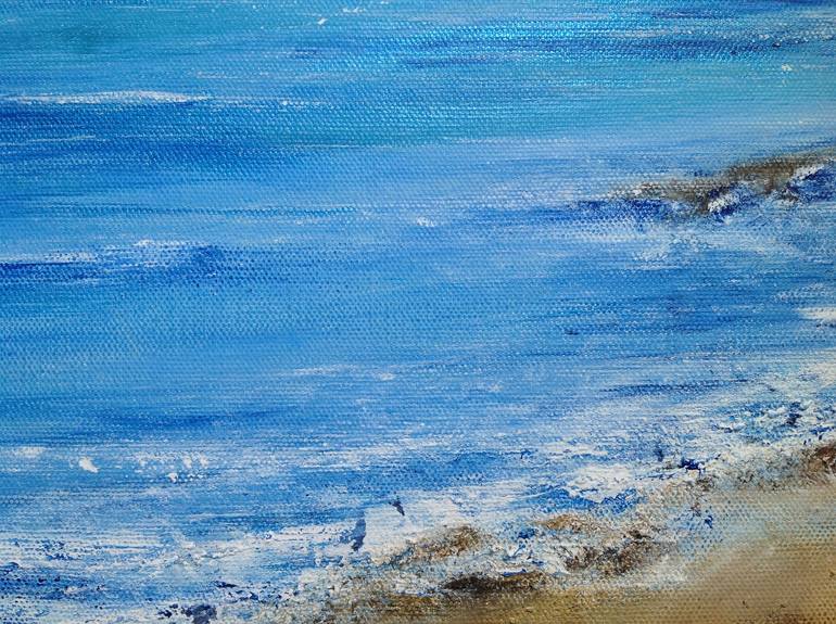 Original Fine Art Seascape Painting by Tina Hiles