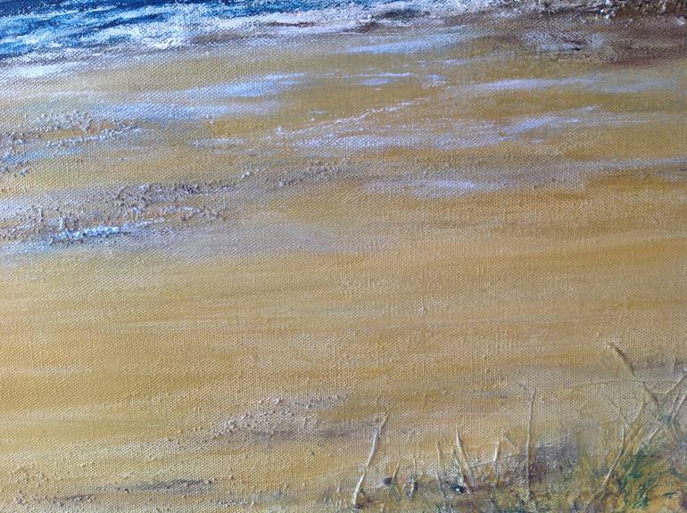 Original Impressionism Seascape Painting by Tina Hiles