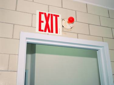 Exit Sign 20x30 inch Edition 1/20 (2014) thumb