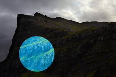 Mountain Range & Blue Circle, Scotland - Limited Edition of 20 thumb