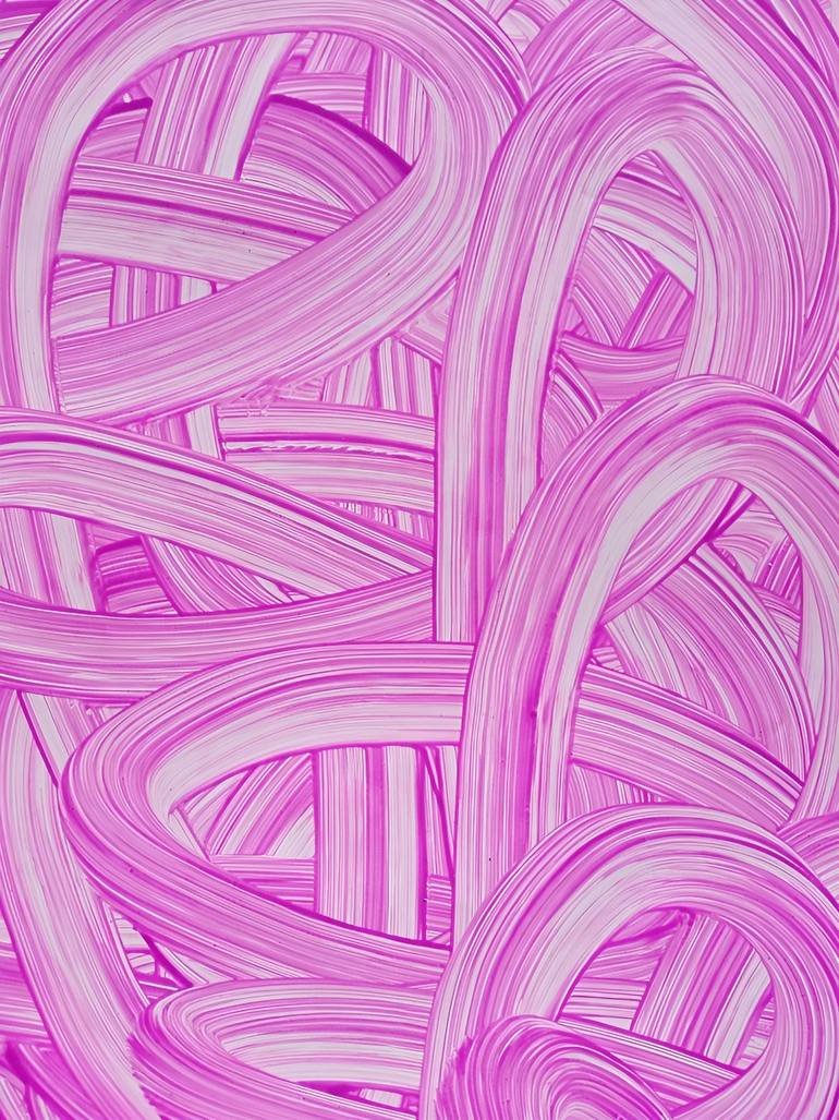 Original Abstract Expressionism Abstract Painting by Arya S P