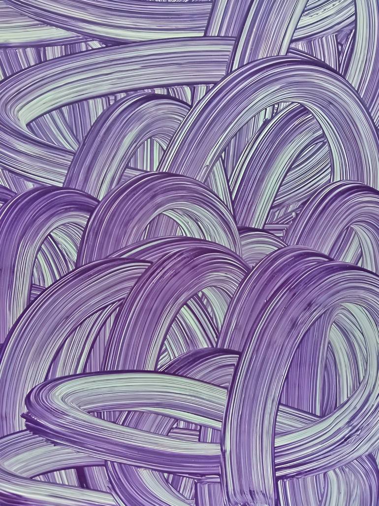 Original Abstract Expressionism Abstract Painting by Arya S P