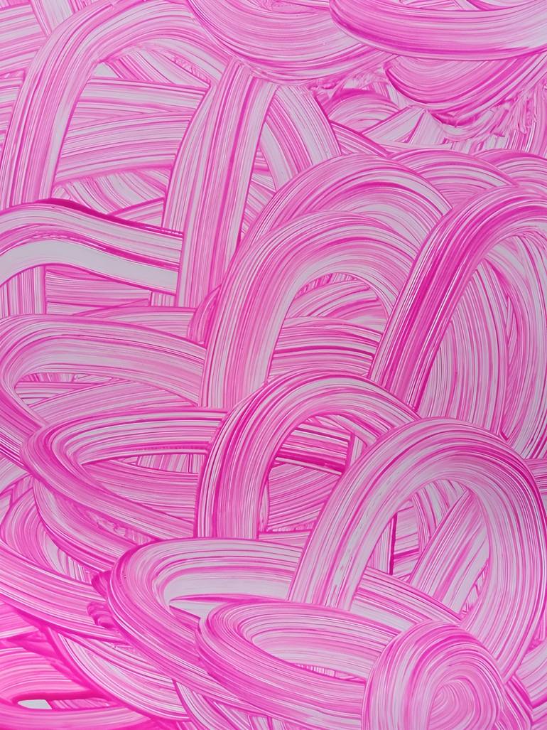 Original Abstract Expressionism Abstract Painting by Arya S P