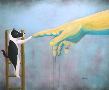 Print of Surrealism Animal Paintings by A S P