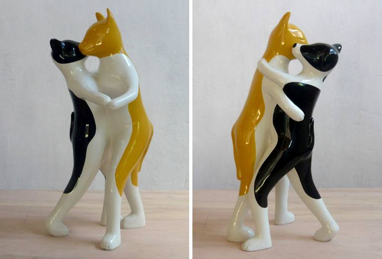 Original Pop Art Animal Sculpture by A S P