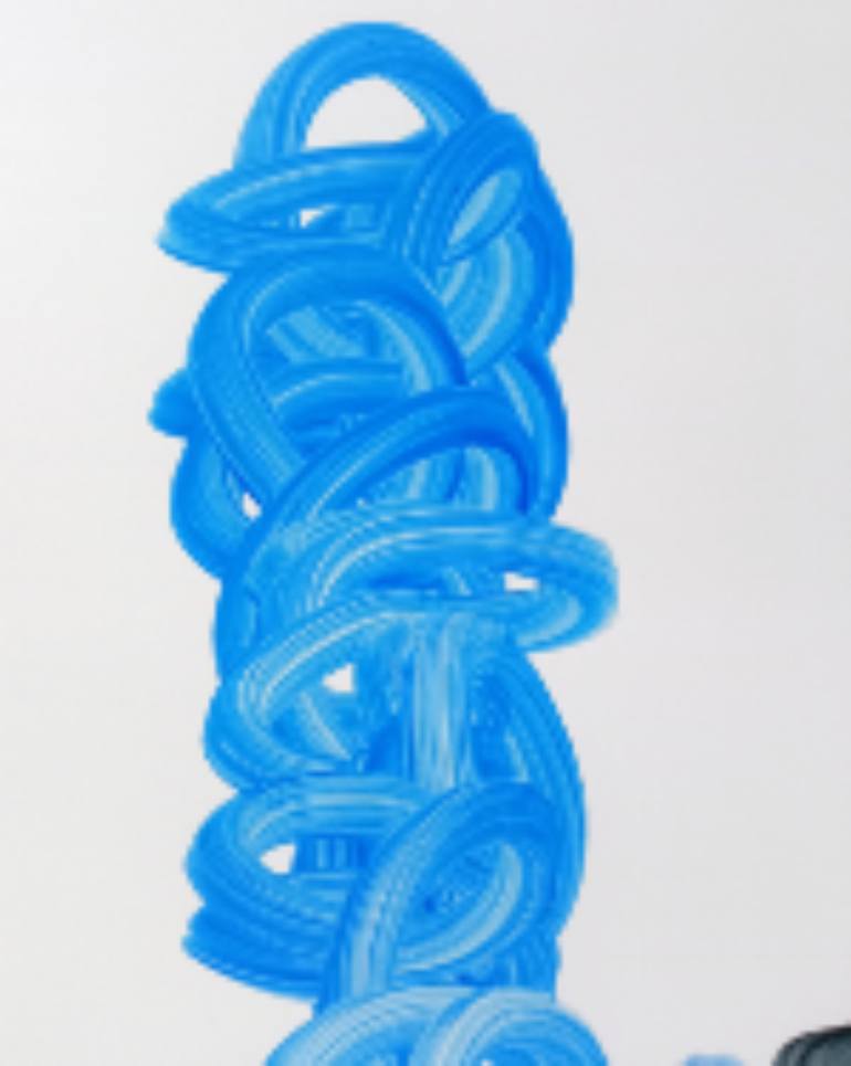 Original Abstract Expressionism Abstract Painting by Arya S P