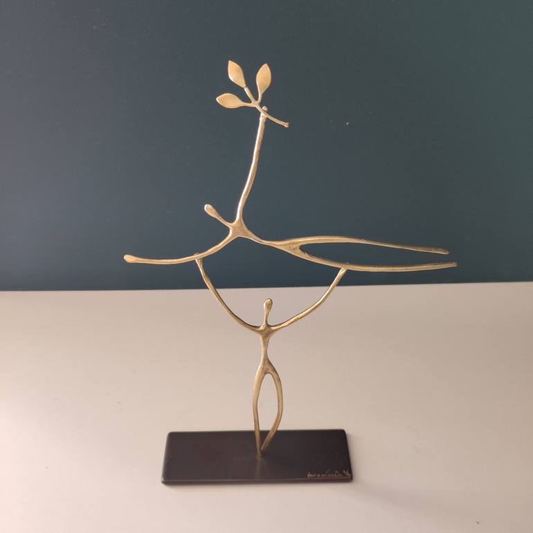 Original Minimalism Performing Arts Sculpture by Anna Andreadi