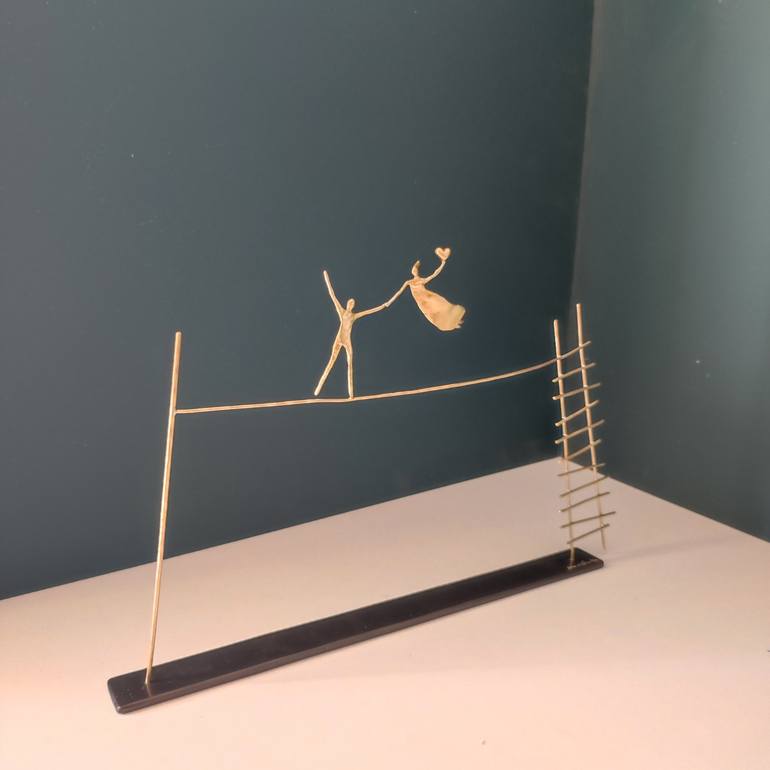 Original Minimalism Performing Arts Sculpture by Anna Andreadi