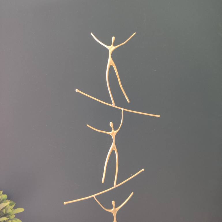Original Modernism People Sculpture by Anna Andreadi