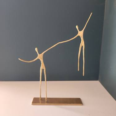 Original Modernism Performing Arts Sculpture by Anna Andreadi
