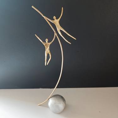 Original Modernism People Sculpture by Anna Andreadi