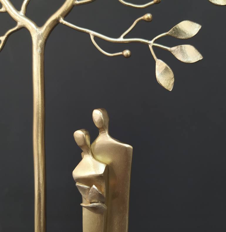 Original Figurative People Sculpture by Anna Andreadi