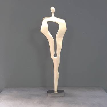 Original Minimalism People Sculpture by Anna Andreadi