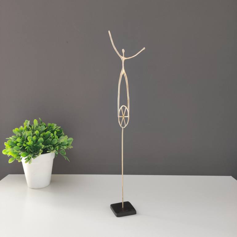 Original Minimalism Performing Arts Sculpture by Anna Andreadi