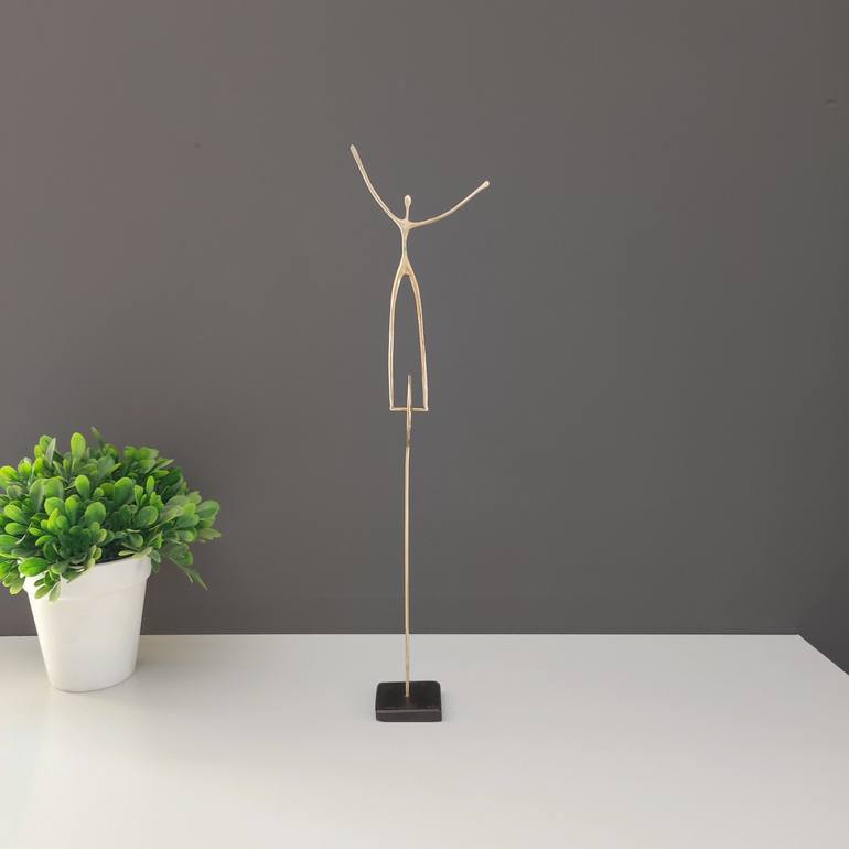 Original Minimalism Performing Arts Sculpture by Anna Andreadi